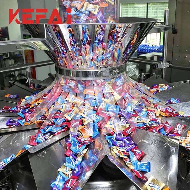 KEFAI snoepverpakkingsmachinedetail 1