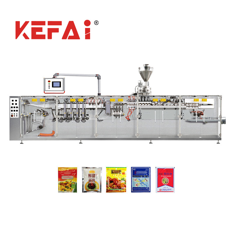 KEFAI Granule HFFS platte zijafdichtingszakverpakkingsmachine