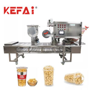 KEFAI Popcornbeker vullende verpakkingsmachine