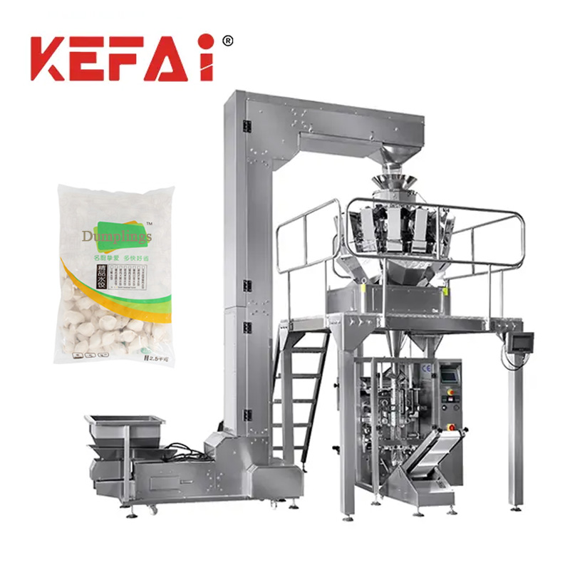 KEFAI dumplingweegverpakkingsmachine
